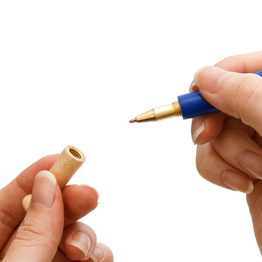 ボールペン 黒 油性 0.8mm penco ペンコ バットペン 木製 野球 プレゼント ギフト 男性 | HIGHTIDE | 09