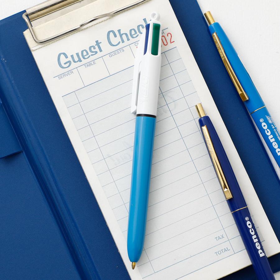 4色ボールペン BIC ビック 1.0 油性 カラー 黒 赤 青 緑 | HIGHTIDE