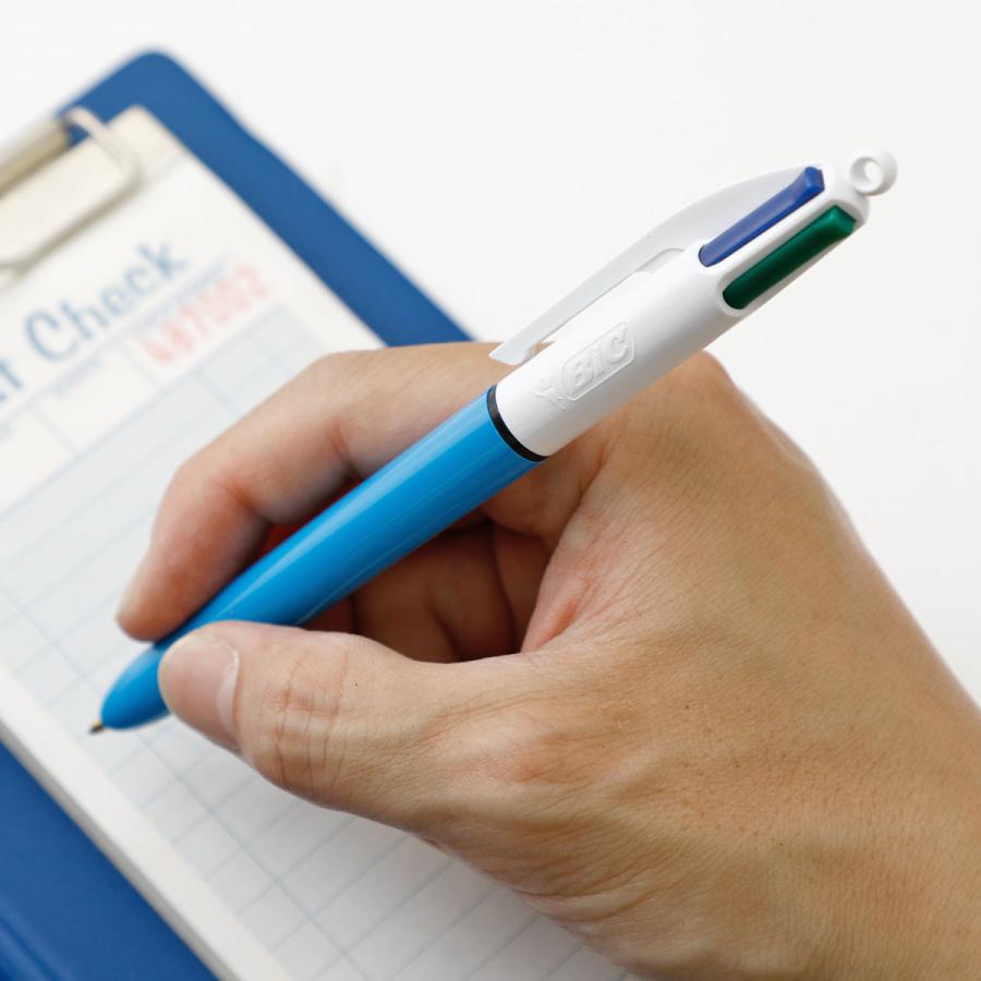 4色ボールペン BIC ビック 1.0 油性 カラー 黒 赤 青 緑 | HIGHTIDE | 02