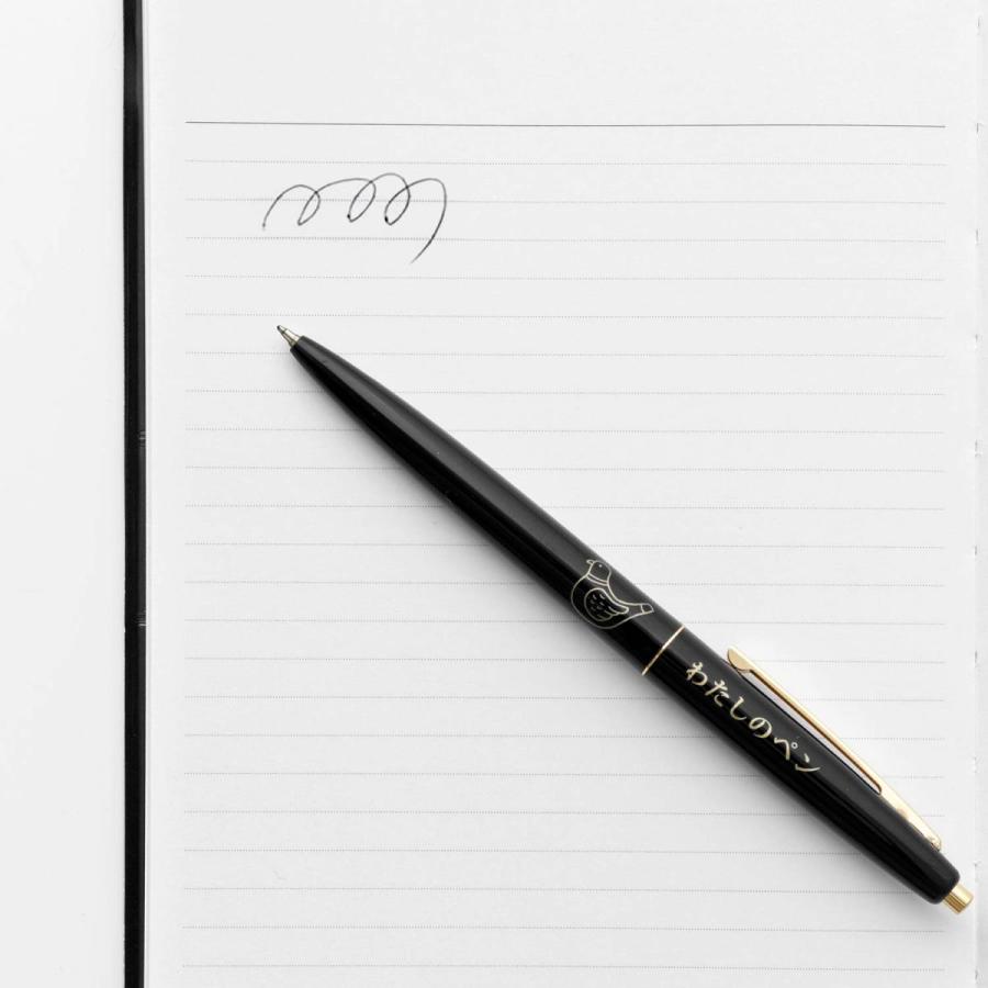ニューレトロ ボールペン ノックボールペン (ハトブエ) 0.5mm 黒 ニューレトロ ボールペン ノックボールペン (ハトブエ) 0.5mm 黒