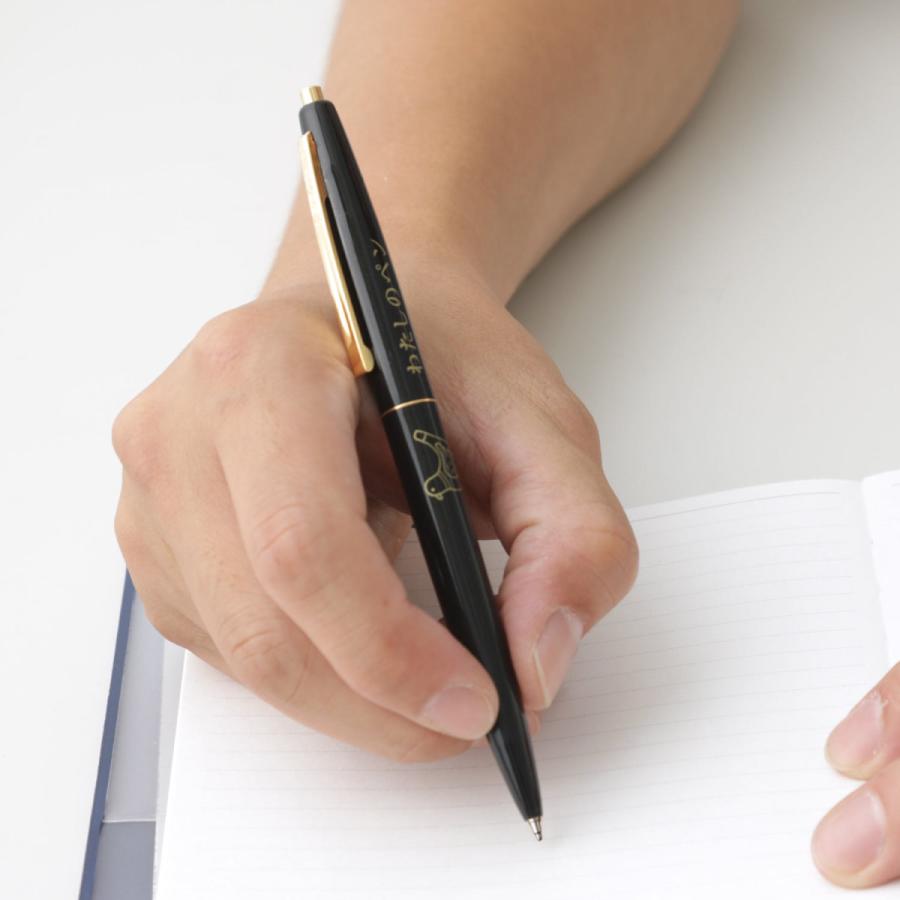 ボールペン ニューレトロ ノックボールペン (ハトブエ) 0.5mm 黒 ノック ボールペン ハイタイド | ニューレトロ | 08