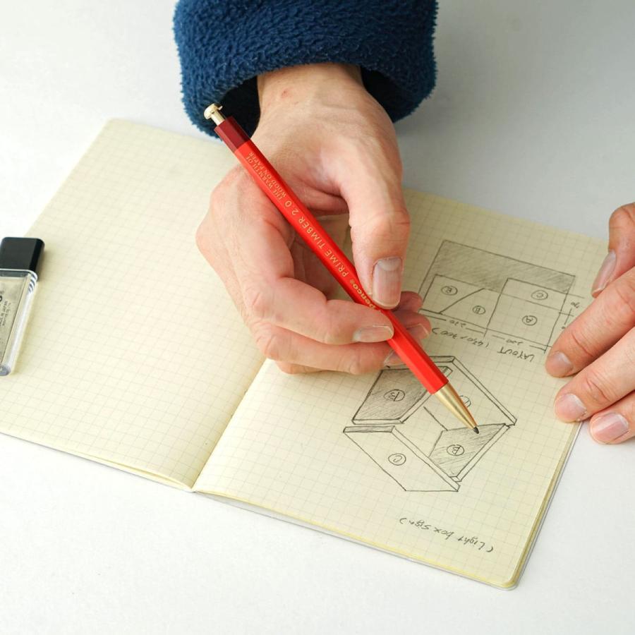 シャープペンシル penco ペンコ プライムティンバー ブラス シャーペン 芯ホルダー B 大人の鉛筆 2mm 太い | penco | 13