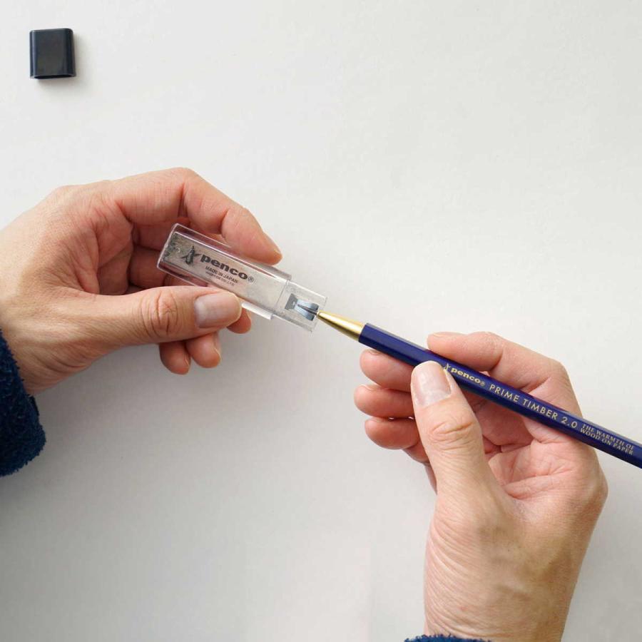 シャープペンシル penco ペンコ プライムティンバー ブラス シャーペン 芯ホルダー B 大人の鉛筆 2mm 太い | penco | 10