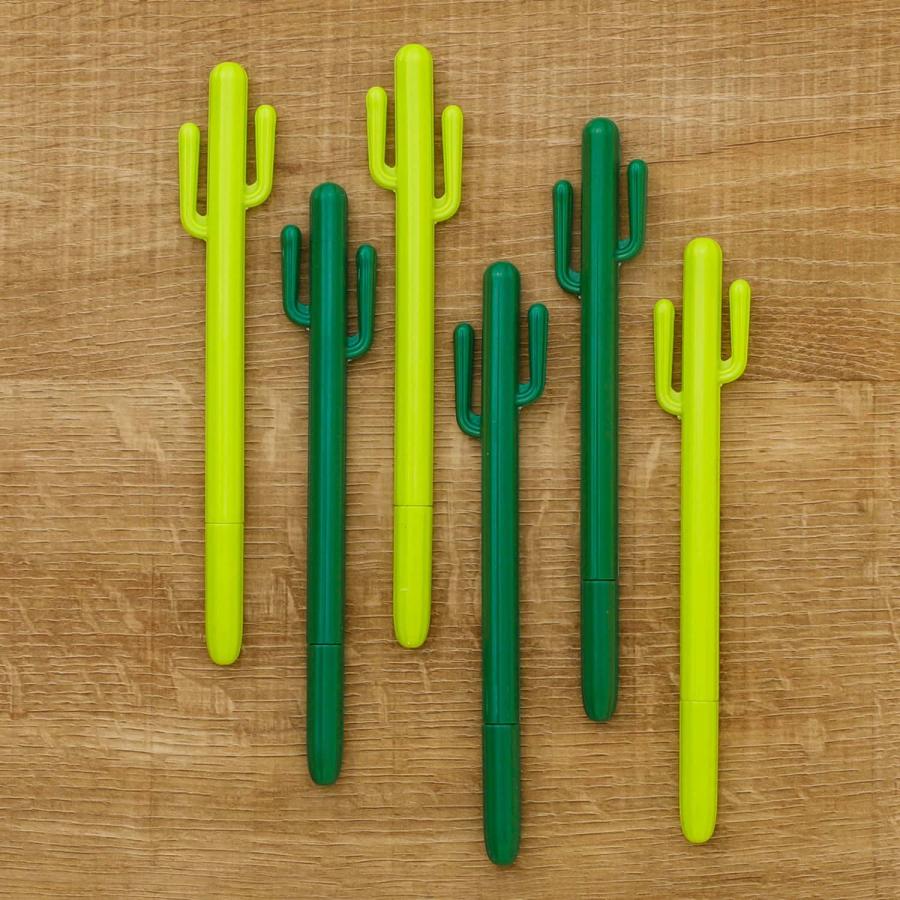 ボールペン サボテンペン ゲルインク 黒 筆記具 ペン 文具 文房具 0.38mm | HIGHTIDE