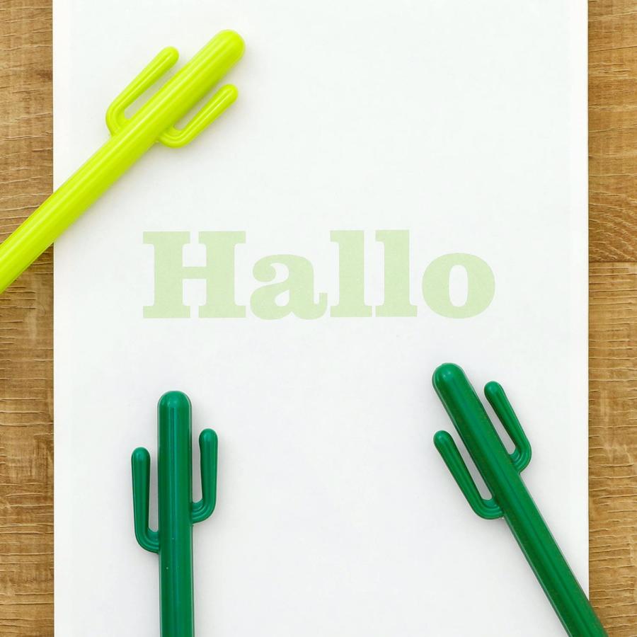 ボールペン サボテンペン ゲルインク 黒 筆記具 ペン 文具 文房具 0.38mm | HIGHTIDE | 09