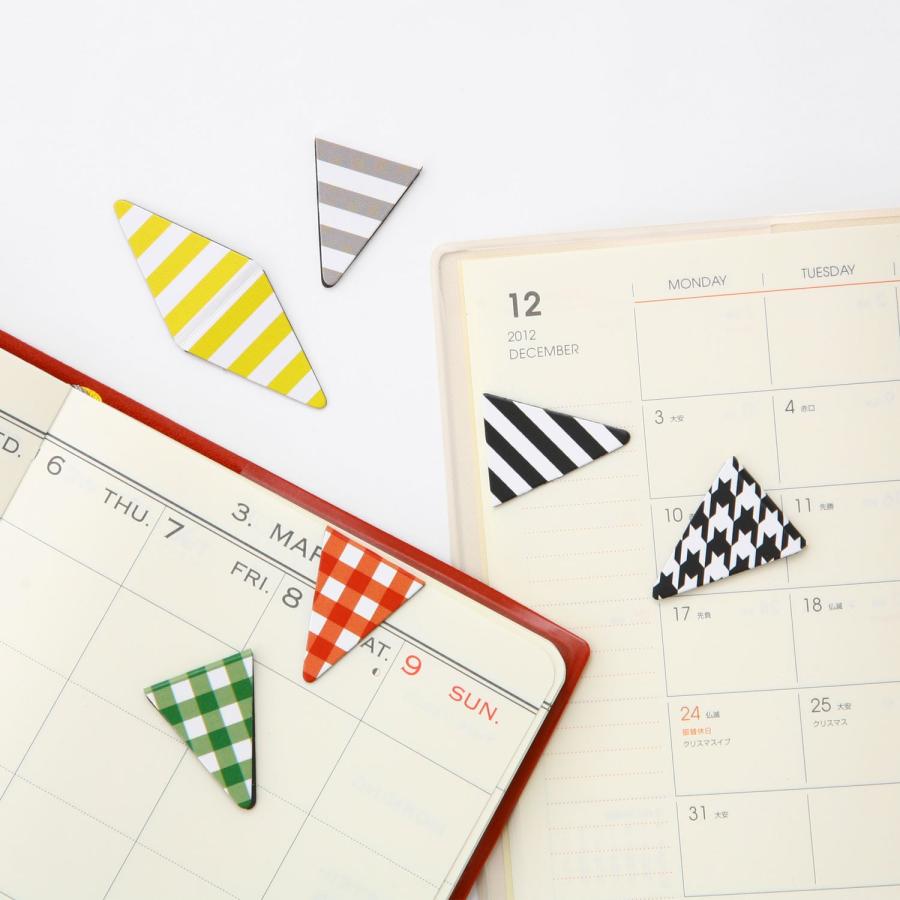 しおり マグネットマーカー ブックマーカー ブックマーク クリップ 付箋 おしゃれ 手帳 磁石 マグネット | HIGHTIDE | 14