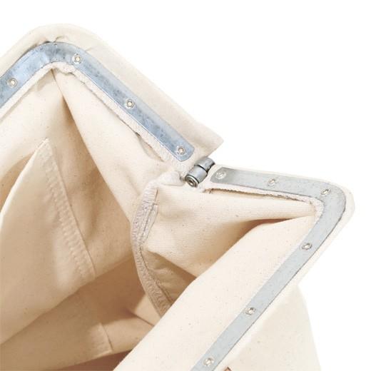 工具バッグ HERITAGE LEATHER メイソンバッグ 16 (レザーボトム) ツールバッグ 工具入れ 工具袋  収納 レザー 革 キャンバス 帆布 持ち運び | HIGHTIDE | 04