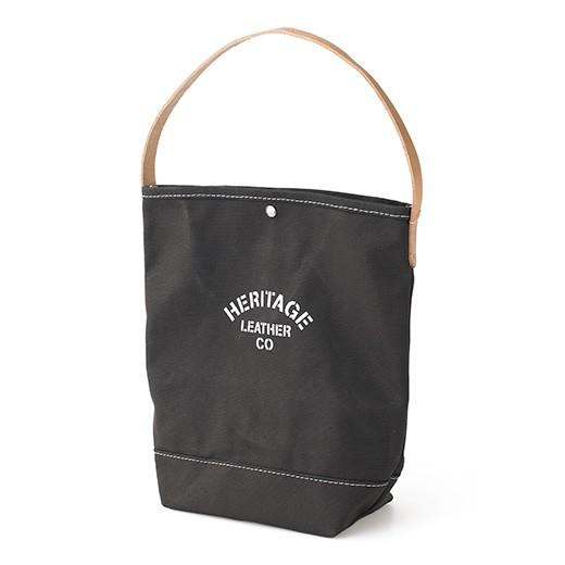 トートバッグ HERITAGE LEATHER バケット トート バケツ型 大きめ アメリカ 帆布 キャンバス レザー 革 ヘリテージレザー | HIGHTIDE | 13