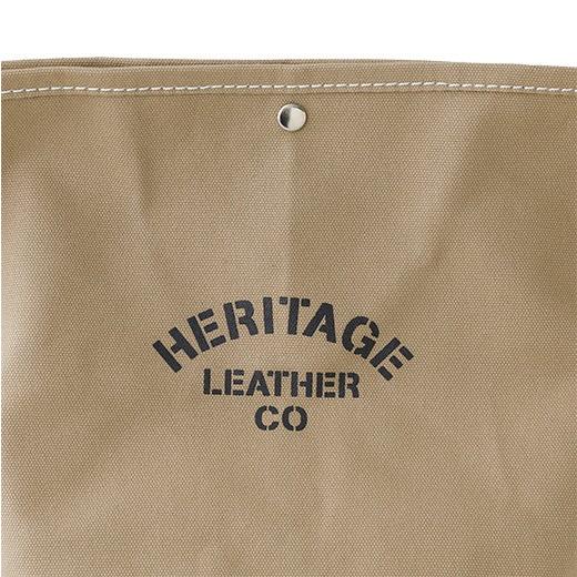トートバッグ HERITAGE LEATHER バケット トート バケツ型 大きめ アメリカ 帆布 キャンバス レザー 革 ヘリテージレザー | HIGHTIDE | 15