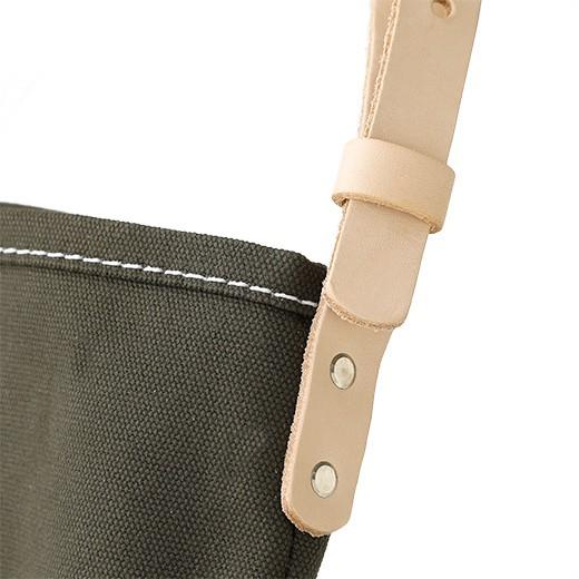 ショルダーバッグ HERITAGE LEATHER バケット ショルダー バッグ キャンバス 帆布 革 レザー 肩掛け ストラップ アメリカ ヘリテージレザー | HIGHTIDE | 16