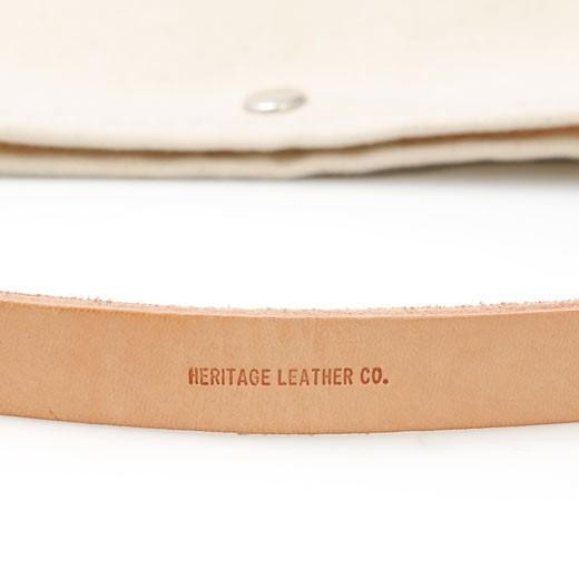 ショルダーバッグ HERITAGE LEATHER バケット ショルダー バッグ キャンバス 帆布 革 レザー 肩掛け ストラップ アメリカ ヘリテージレザー | HIGHTIDE | 13