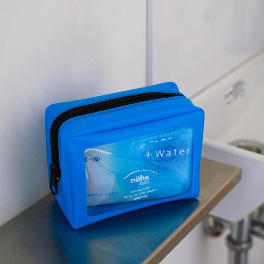 nahe パッキングポーチ ネオン SS トラベルポーチ 旅行 化粧 メイク ミニ クリアケース 小物入れ 透明 ぬいぐるみ ぬいポーチ 持ち運び | nahe | 14