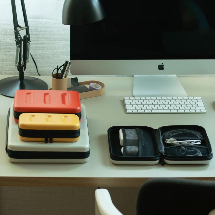 収納ケース nahe ネーエ ハードシェルケース S ハード トラベルポーチ 旅行 小物入れ 整理 モバイルバッテリー おしゃれ シンプル 旅行 トラベル | nahe | 22