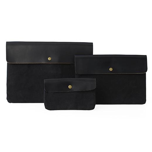 HIGHTIDE パソコンケース fur. フラットポーチ L PC MacBook 13