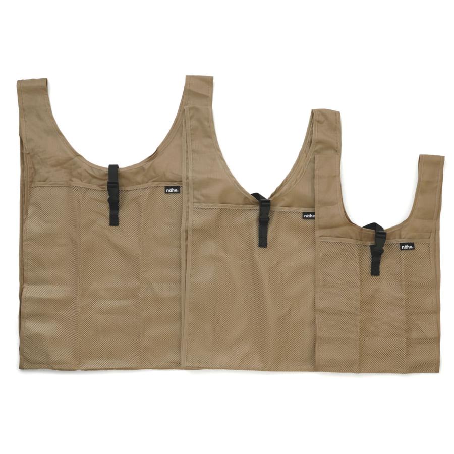 エコバッグ 大容量 折りたたみ nahe ネーエ ショッパー L サブバッグ マルシェバッグ コンパクト 肩掛け メンズ おしゃれ ジム スポーツ 温泉 | nahe | 12