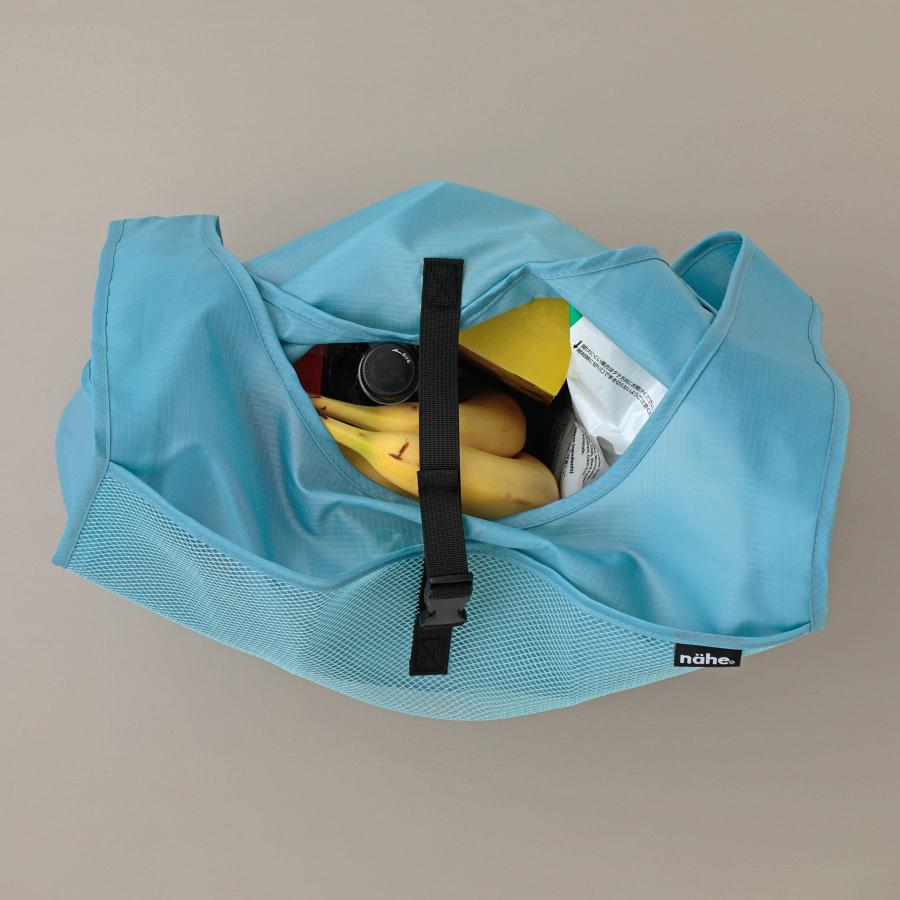nahe エコバッグ ネーエ ショッパー L 折りたたみ 肩掛け メンズ