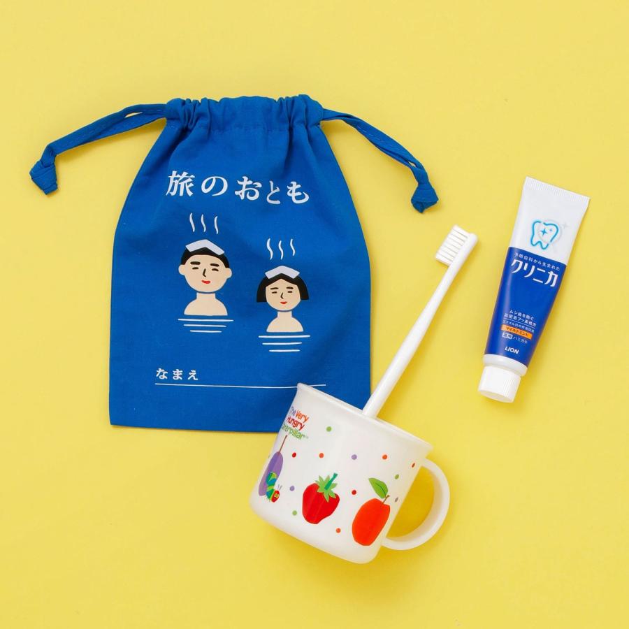 巾着袋 小 ニューレトロ ポーチ コップ袋 化粧ポーチ お薬手帳 常備薬 ギフトポーチ トラベル 旅行 大人 可愛い おしゃれ 保育園 子供 | HIGHTIDE | 13