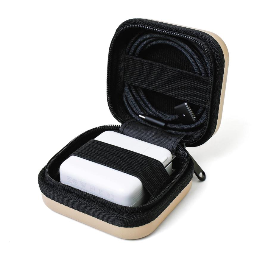 ガジェットケース nahe ネーエ ハードシェルケース ハードケース ケーブル 収納 アダプタ ケース イヤホン 充電器 | nahe | 12