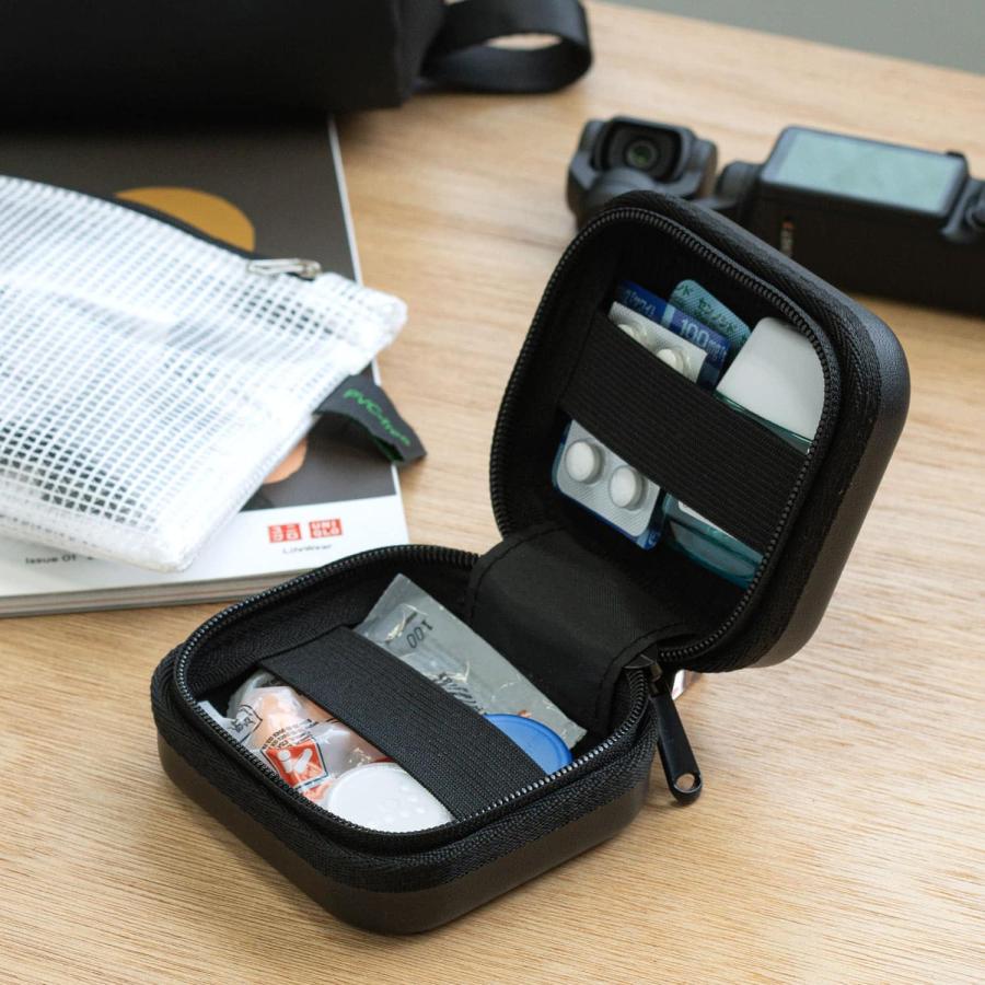 ガジェットケース nahe ネーエ ハードシェルケース ハードケース ケーブル 収納 アダプタ ケース イヤホン 充電器 | nahe | 15