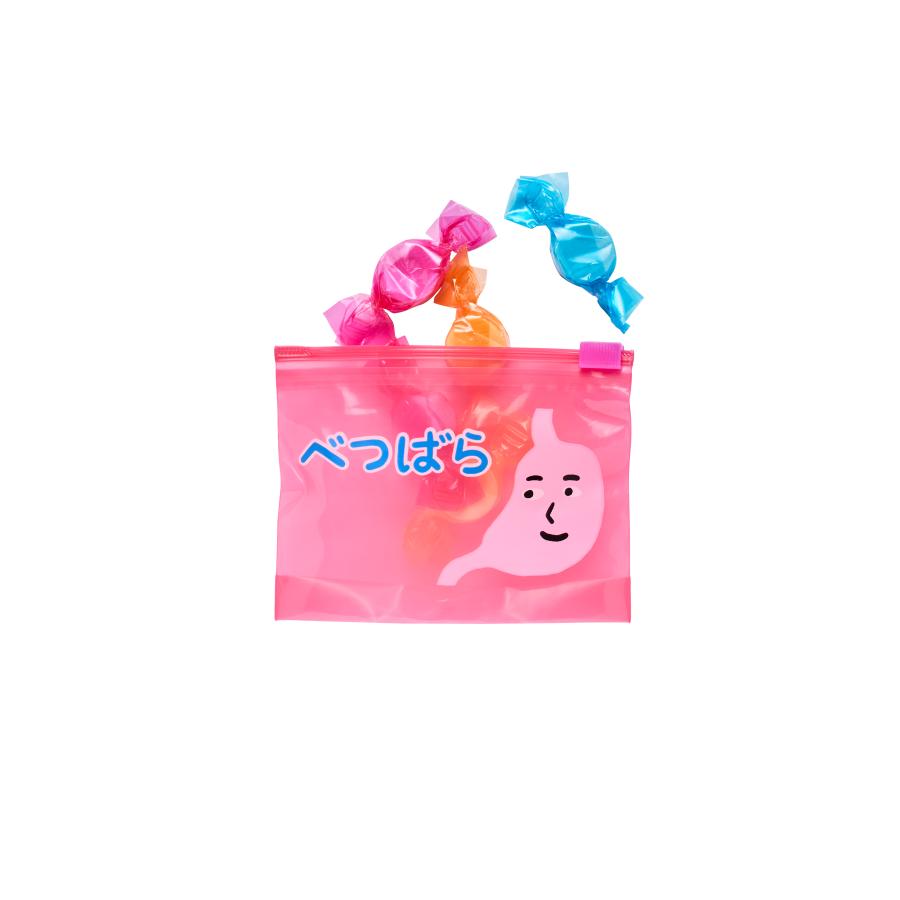 ジップ袋 マチ付き ニューレトロ ジッパーバッグ S（6枚入り）ジッパー式ポリ袋 スライドジッパー 小分け袋 ビニール 透明 クリア | ニューレトロ | 09