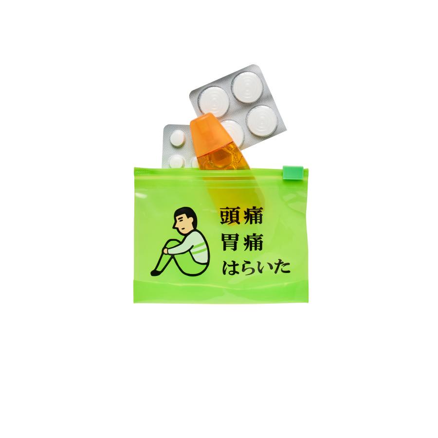 ジップ袋 マチ付き ニューレトロ ジッパーバッグ S（6枚入り）ジッパー式ポリ袋 スライドジッパー 小分け袋 ビニール 透明 クリア | ニューレトロ | 11