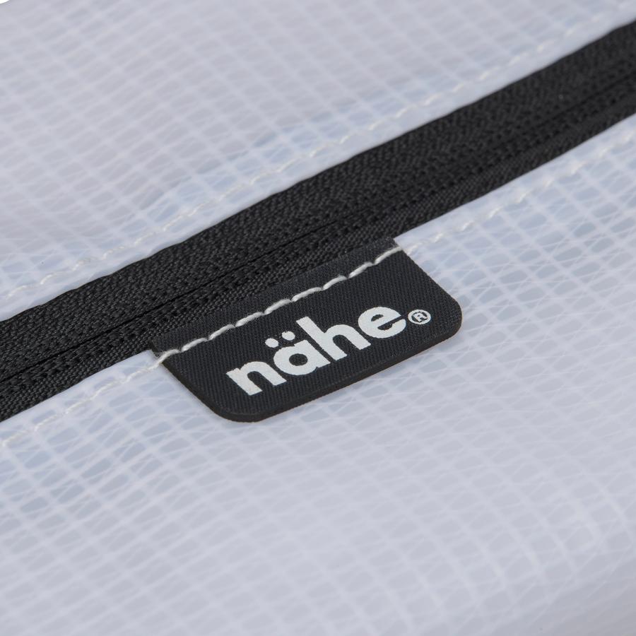 ポーチ / nahe ネーエ ソフトグリッドポーチ L / 半透明 防滴 軽量 ボックス型 バッグインバッグ ガジェットポーチ トラベル アウトドア | nahe | 10