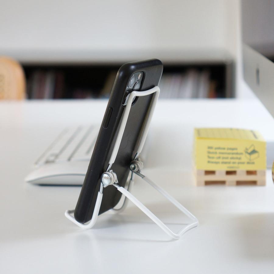 スマホスタンド ブックスタンド GIBSON HOLDERS スリーワイヤースタンド 3C 本立て タブレットスタンド ディスプレイスタンド 卓上 折りたたみ 角度調節可 | HIGHTIDE | 07
