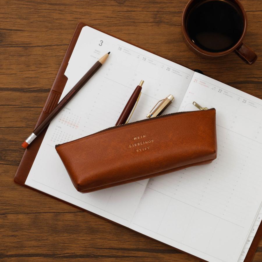 ペンケース ファスナーペンケース (クラシック) マチ付き ハイタイド シンプル おしゃれ | HIGHTIDE | 11