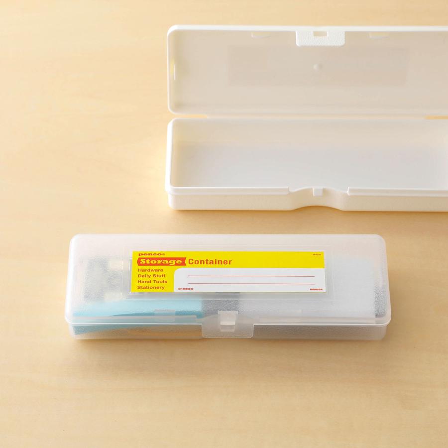 ペンケース penco ペンコ ストレージコンテナー おしゃれ 可愛い シンプル 高校生 透明 入学祝い 入園祝い | penco | 18
