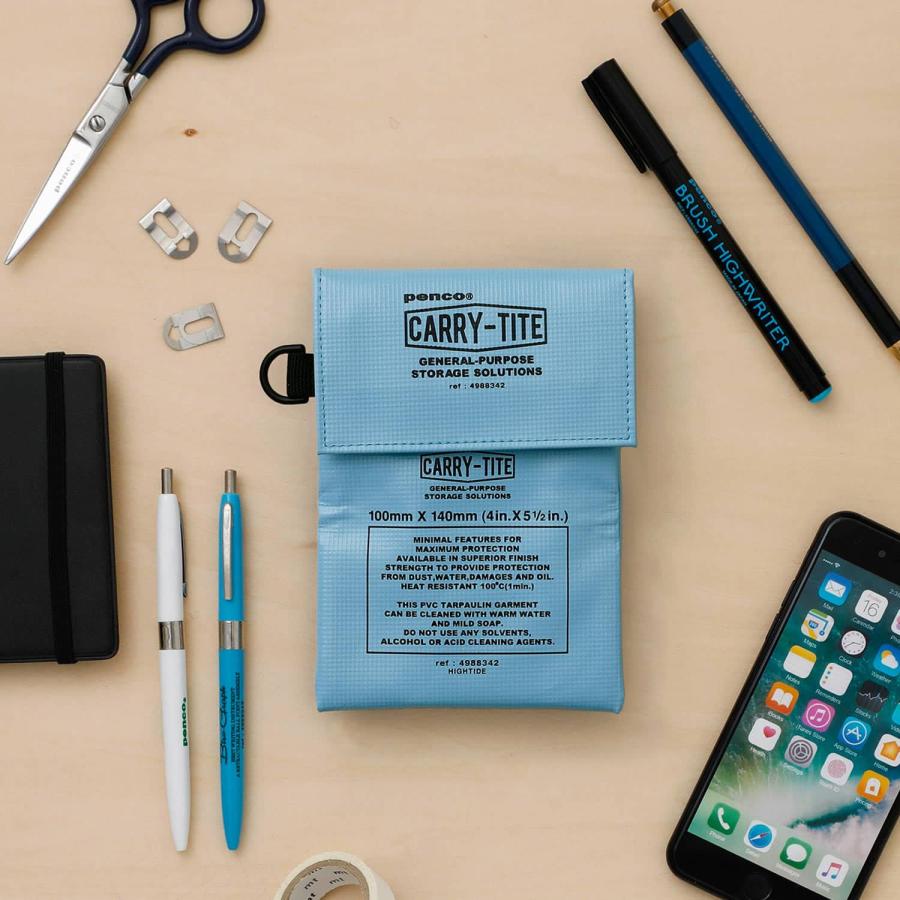 収納 ポーチ ペンコ キャリータイトケースS (Dリング付き) コインケース 財布 カード 小物入れ メンズ レディース 旅行 トラベル パスポート 首下げ ショルダー | HIGHTIDE | 24