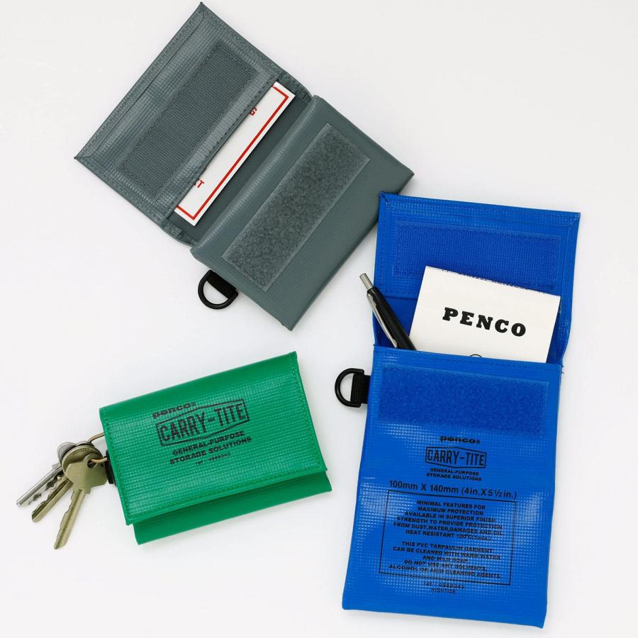 収納 ポーチ ペンコ キャリータイトケースS (Dリング付き) コインケース 財布 カード 小物入れ メンズ レディース 旅行 トラベル パスポート 首下げ ショルダー | HIGHTIDE | 16