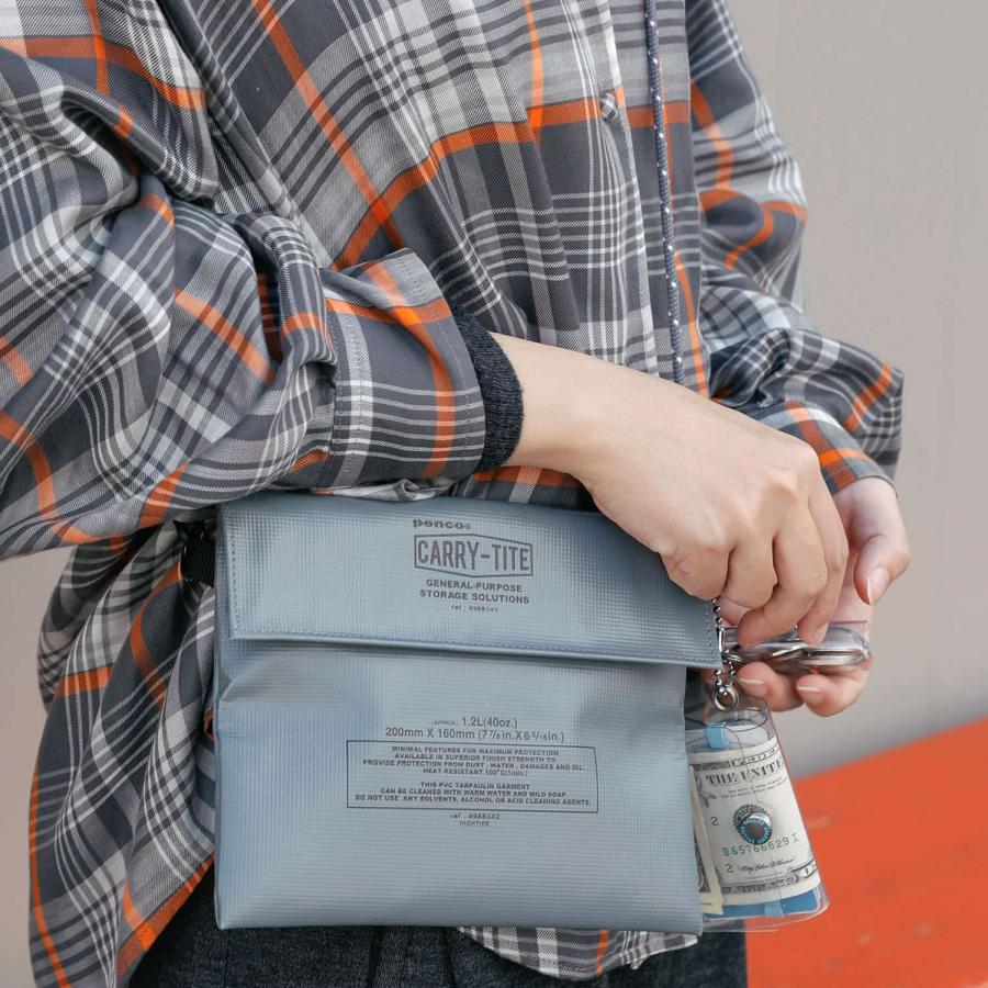 収納 ポーチ penco ペンコ キャリータイトケースM (Dリング付き) ペンケース 筆箱 工具入れ 防水 Dカン サコッシュ メンズ レディース 大容量 旅行 トラベル | HIGHTIDE