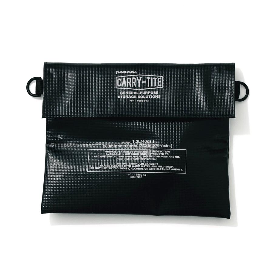 収納 ポーチ penco ペンコ キャリータイトケースM (Dリング付き) ペンケース 筆箱 工具入れ 防水 Dカン サコッシュ メンズ レディース 大容量 旅行 トラベル | HIGHTIDE | 11