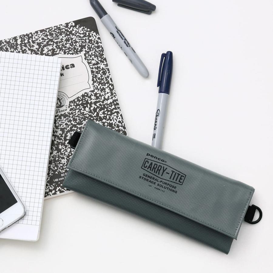 収納 ポーチ penco ペンコ キャリータイトケースM (Dリング付き) ペンケース 筆箱 工具入れ 防水 Dカン サコッシュ メンズ レディース 大容量 旅行 トラベル | HIGHTIDE | 14