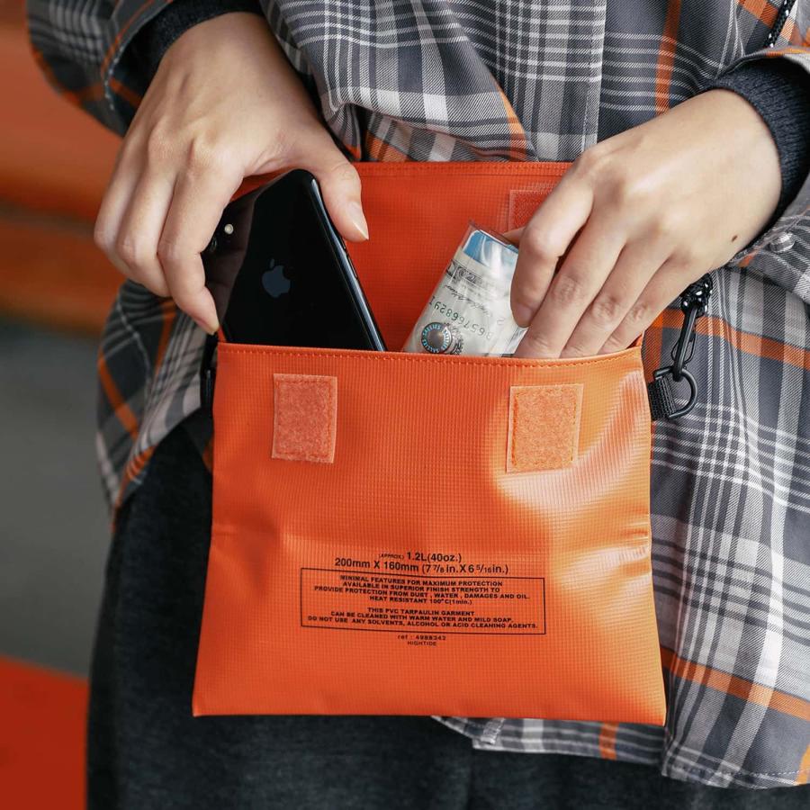 収納 ポーチ penco ペンコ キャリータイトケースM (Dリング付き) ペンケース 筆箱 工具入れ 防水 Dカン サコッシュ メンズ レディース 大容量 旅行 トラベル | HIGHTIDE | 15