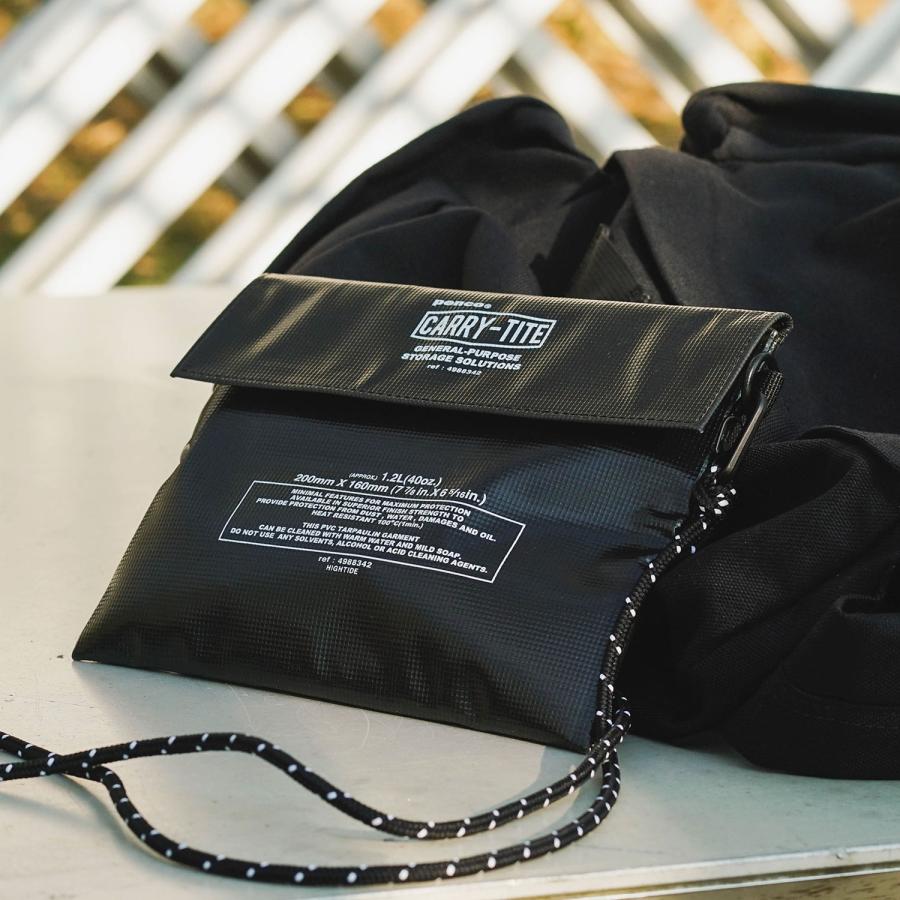 収納 ポーチ penco ペンコ キャリータイトケースM (Dリング付き) ペンケース 筆箱 工具入れ 防水 Dカン サコッシュ メンズ レディース 大容量 旅行 トラベル | HIGHTIDE | 16