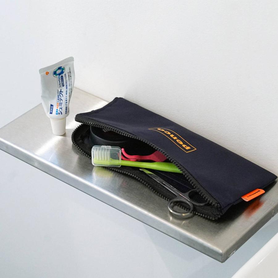 ペンケース penco ペンコ フラットペンケース 筆箱 シンプル おしゃれ 可愛い 高校生 軽い メイクブラシ 収納 ポーチ カトラリー 歯ブラシ メンズ レディース | penco | 18