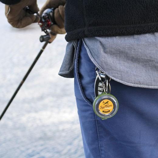 メジャー テープメジャー 1.5m 巻尺 キーホルダー カラビナ 携帯 持ち運び 軽量 コンパクト ハイタイド | HIGHTIDE