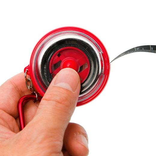 メジャー テープメジャー 1.5m 巻尺 キーホルダー カラビナ 携帯 持ち運び 軽量 コンパクト ハイタイド | HIGHTIDE | 06