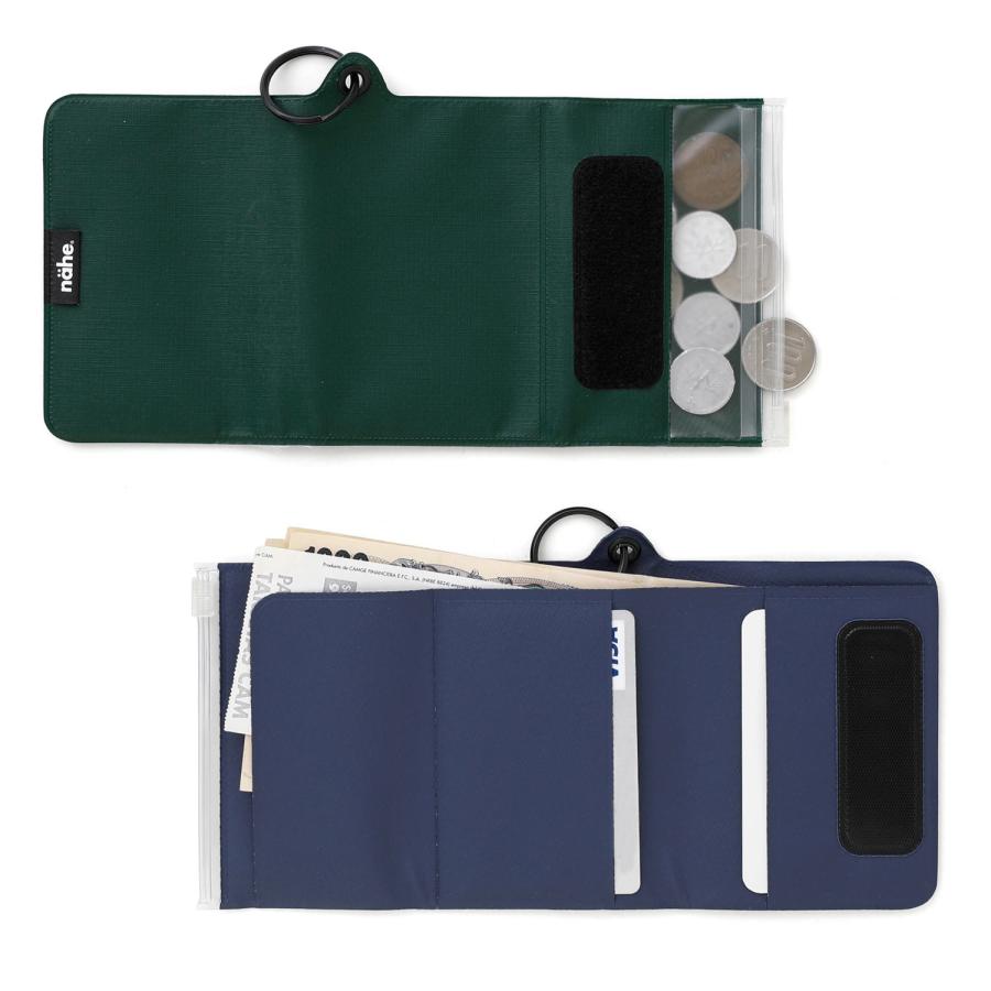 ミニ財布 メンズ レディース nahe ネーエ ライトウォレット ミニウォレット カードケース コインケース 小銭入れ カード入れ 小さい 薄型 コンパクト 三つ折り | nahe | 13