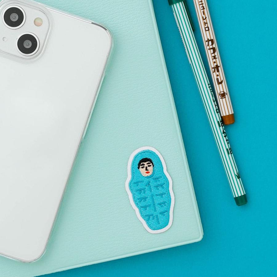 ニューレトロ ワッペンシール ワッペン かわいい アイロン シール 両方 刺繍ワッペン 大きめ | HIGHTIDE | 26