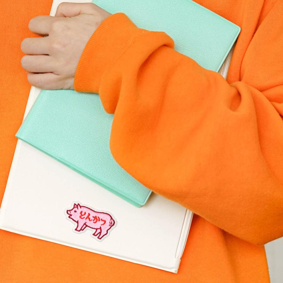 ニューレトロ ワッペンシール ワッペン かわいい アイロン シール 両方 刺繍ワッペン 大きめ | HIGHTIDE | 20