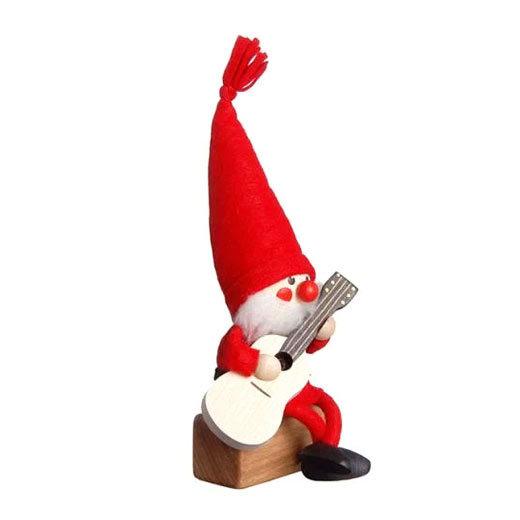 NORDIKA nisse ノルディカ ニッセ 人形 ギターを持ったサンタ サンタクロース クリスマス オブジェ 飾り 木製 北欧 雑貨 置物 プレゼント ギフト NRD120068 | ブランド登録なし | 03