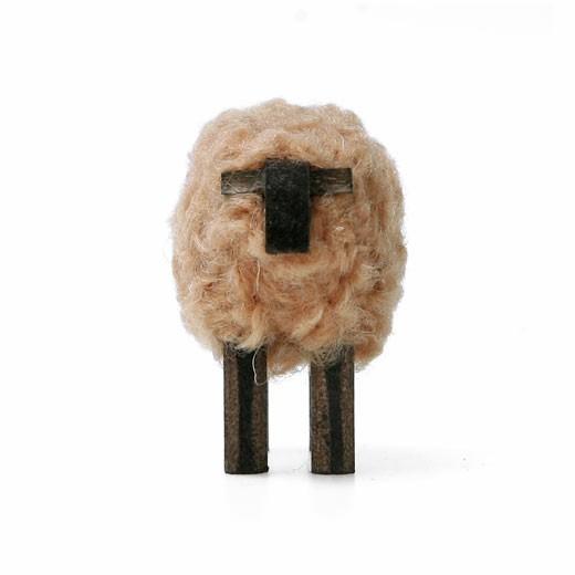 SHEEP ヒツジ オブジェ 飾り 木製 雑貨 ギフト プレゼント 置物 羊 干支 かわいい | ブランド登録なし | 04