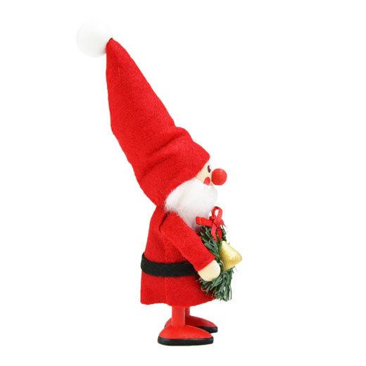 NORDIKA nisse ノルディカ ニッセ 人形 リースを持ったサンタ サンタクロース クリスマス オブジェ 飾り 木製 北欧 雑貨 置物 プレゼント ギフト NRD120505 | ブランド登録なし | 03