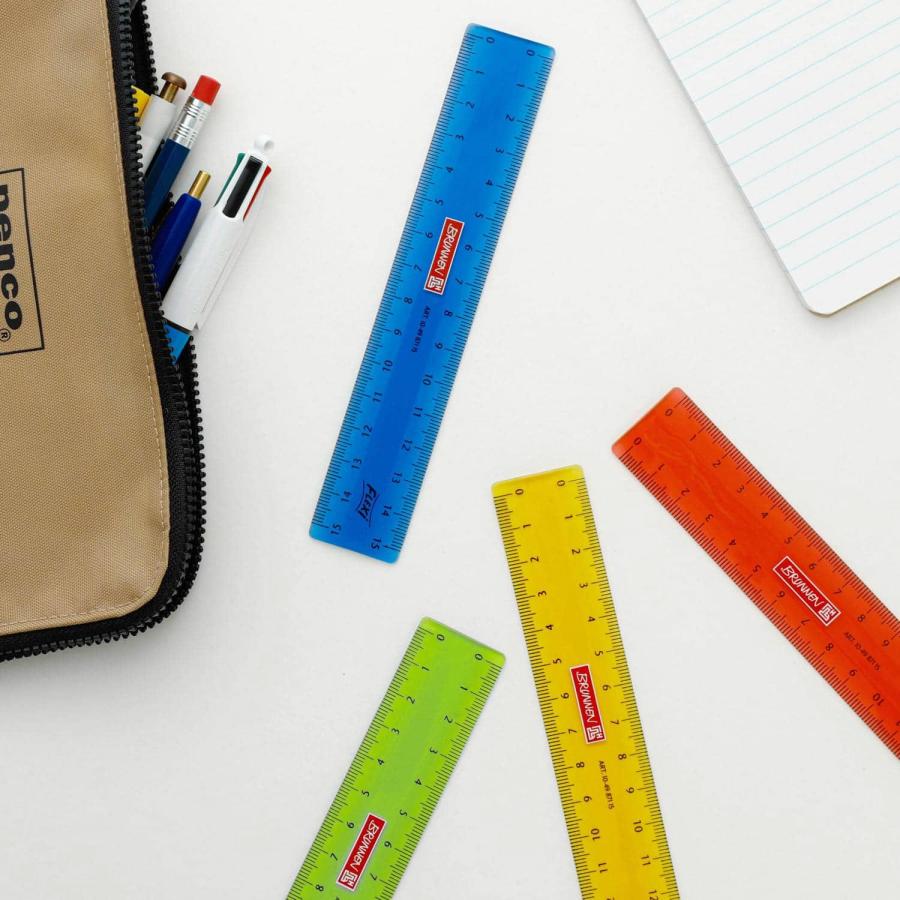BRUNNEN ブルネン フレキシブルルーラー カラー S 15cm | HIGHTIDE | 08