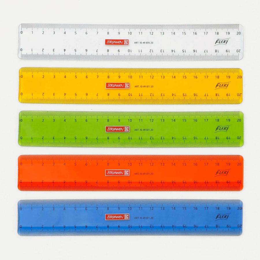 BRUNNEN ブルネン フレキシブルルーラー カラー M20cm | HIGHTIDE | 09