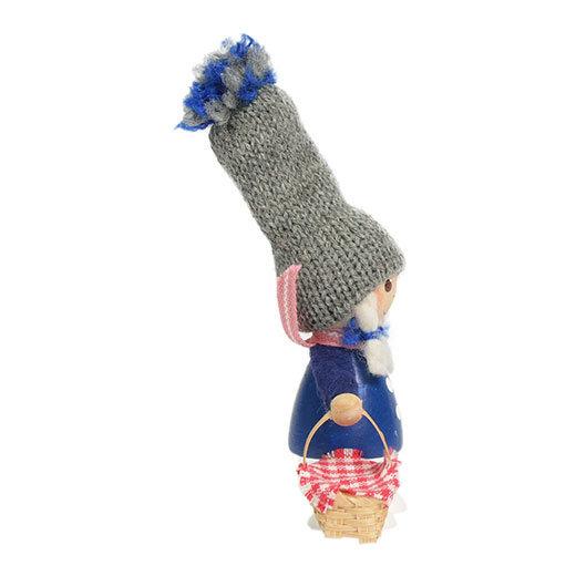 NORDIKA nisse ノルディカ ニッセ 人形 かごを持った青い女の子 クリスマス オブジェ 飾り 木製 北欧 雑貨 置物 プレゼント ギフト NRD120564 | ブランド登録なし | 03