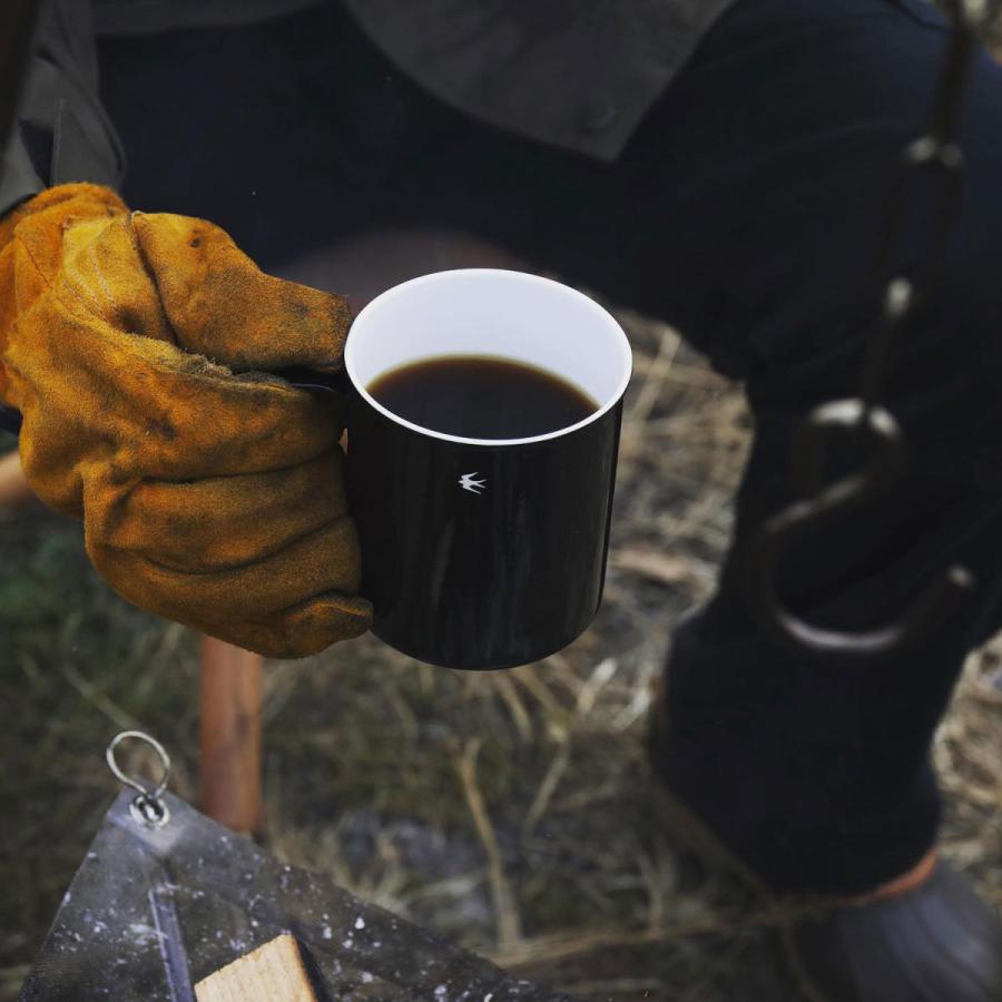 GLOCAL STANDARD PRODUCTS TSUBAME MUG ツバメ マグ M マグカップ コーヒーカップ カップ グローカルスタンダードプロダクツ キャンプ アウトドア 琺瑯 | GLOCAL STANDARD PRODUCTS