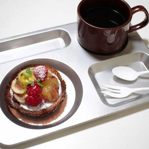 トレー GLOCAL STANDARD PRODUCTS CAFE TRAY カフェトレイ (GSP) グローカルスタンダードプロダクツ ステンレス ワンプレート 朝食 ランチ 日本製 シンプル | HIGHTIDE | 06